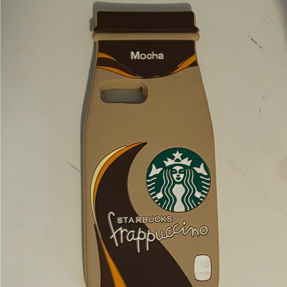 Starbucks Frappuccino Mocha Phone Case - Brown and Cream